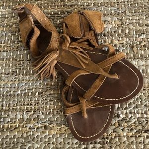 Tassel “Boho” sandals